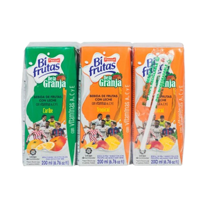 BI FRUITA TROPICAL 200ML X 18U