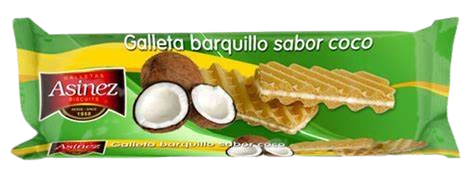 Oblea de coco ASINEZ 210 g