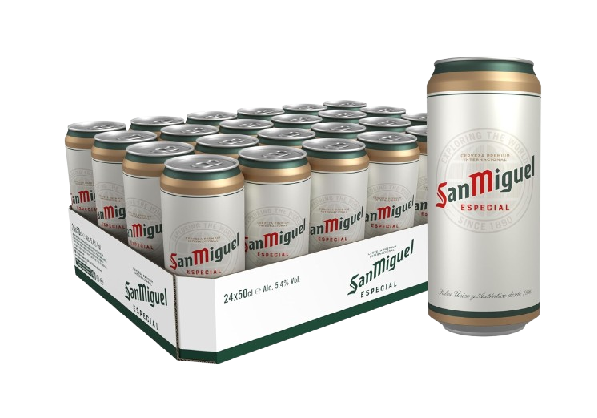 SAN MIGUEL 50CL LATA  24U