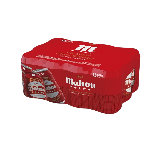 MAHOU ROJO 33CL LATA  24U