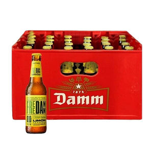 FREE DAMM LIMON MEDIANA CAJA 330ML X