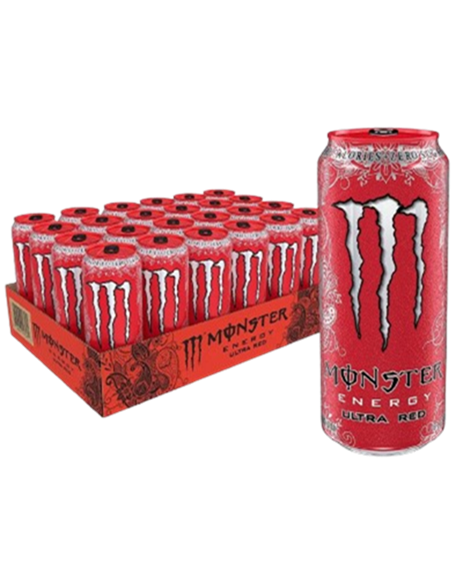 MONSTER ULTRA RED 50ML LATA  24U