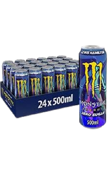 MONSTER LEWIS 4 X 4 HAMILTON 500ML