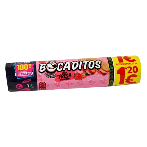BOCADITOS FRESA 150G PVP1