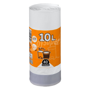 BOLSA BASURA 39X40 10L
