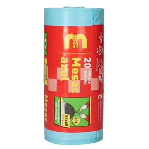 BOLSA BASURA AZUL  55 X 60       20U