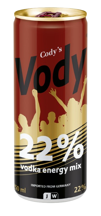 Mezcla de vodka Vody con alcohol al 5,9%, 24 unidades de 250 ml