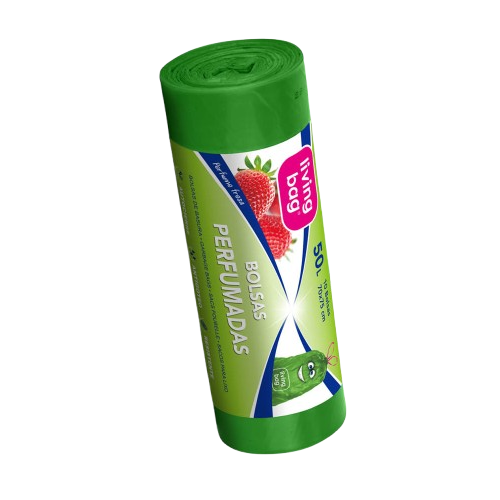 BOLSA VERDE FUERTE 70X75 50L VERDE 10U