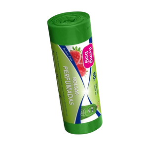 BOLSA VERDE FUERTE 70X75 50L VERDE 10U