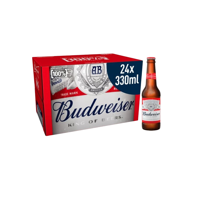 Budweiser Mediana TR 330 ml x 24 unidades
