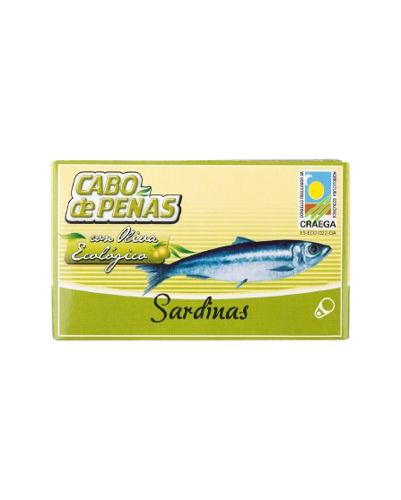 CABO EN PEÑAS SARDINAS ACEITE DE OLIVA 85G