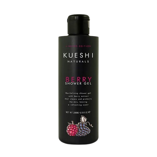 Gel de ducha natural Berry Kueshi 100 ml 5 unidades