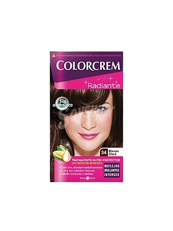 COLORCREM RADIANTE 34 MARRON GLACE