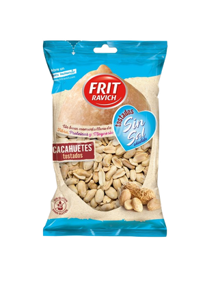 CACAHUETES TOSTADOS 0% SAL 120G