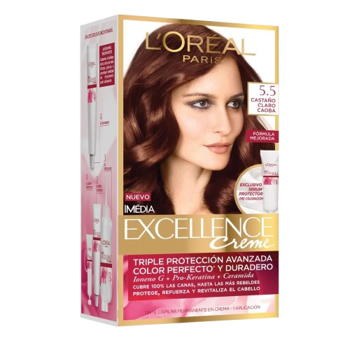 COLOR &amp; Crema 5.5 Claro Castaño