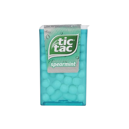 TIC TAC HIERBABUENA 12 U X 18 G