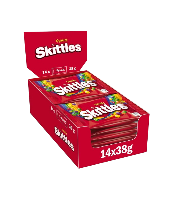 FRUTAS SKITTLE 14 X 38G