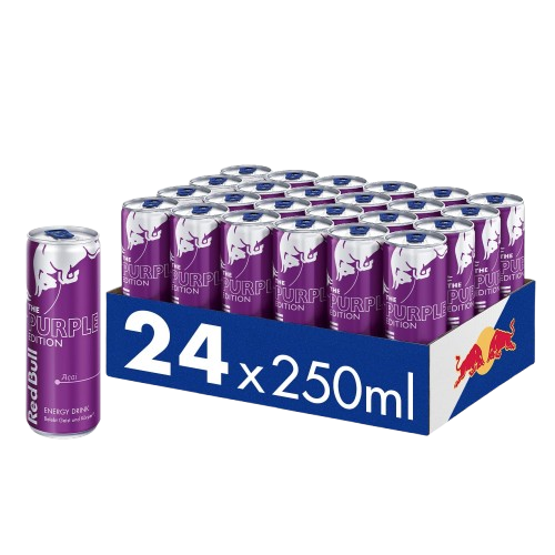 RED BULL NEW SPRING PURPLE 24 X 250ML