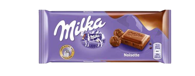 MILKA NOISETTE 80G 27U