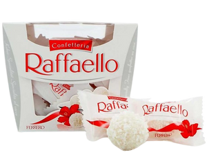 CONFETERIA RAFFAELLO FERRERO PURO 150G