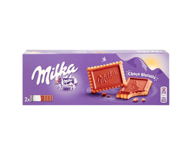 MILKA CHOCO BISCUITS 2 X 150