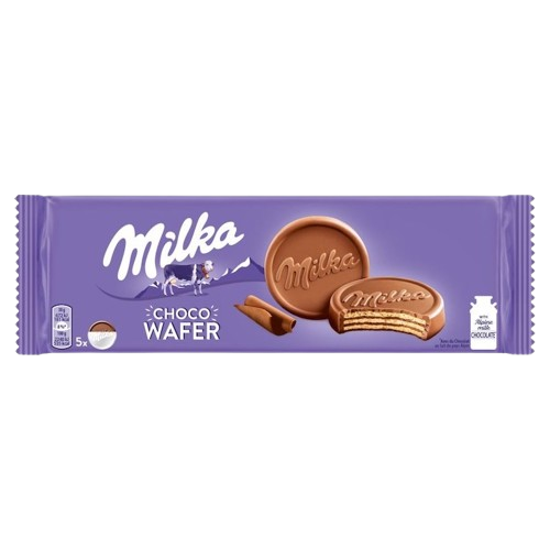 MILKA CHOCO WAFER 5 X 150G
