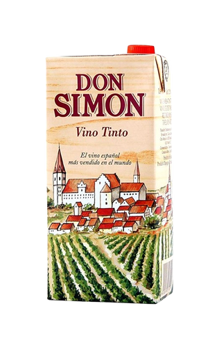 DON SIMON VINO TINTO ROJO 1L X 12U