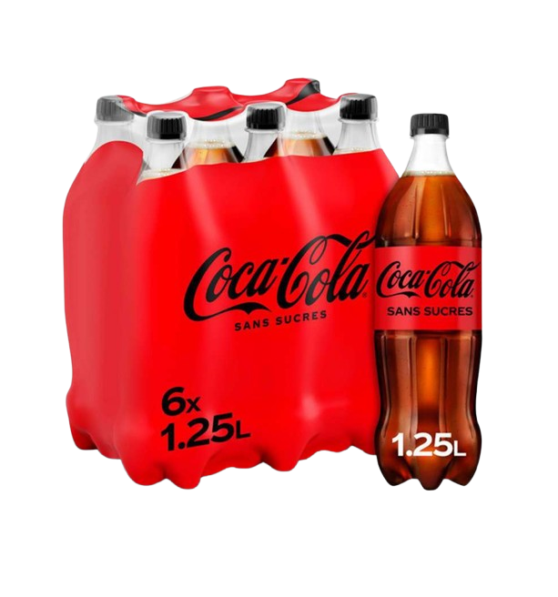 COCA COLA NAC ZERO 1.25L X 12U