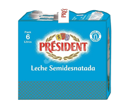 LECHE PRESIDENT 6U