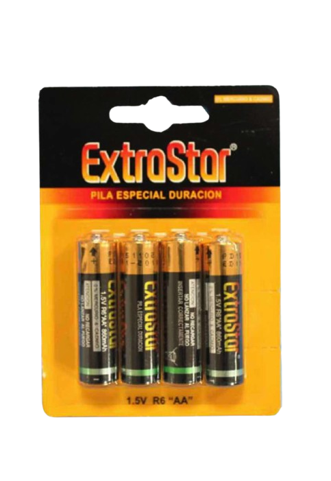 ESTRELLA EXTRA DURACIÓN ESPECIAL 1.5V PACK 4 12U