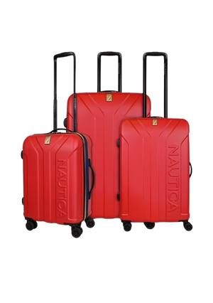 MALETA ROJO PACK 3 LATT