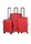 MALETA ROJO PACK 3 LATT