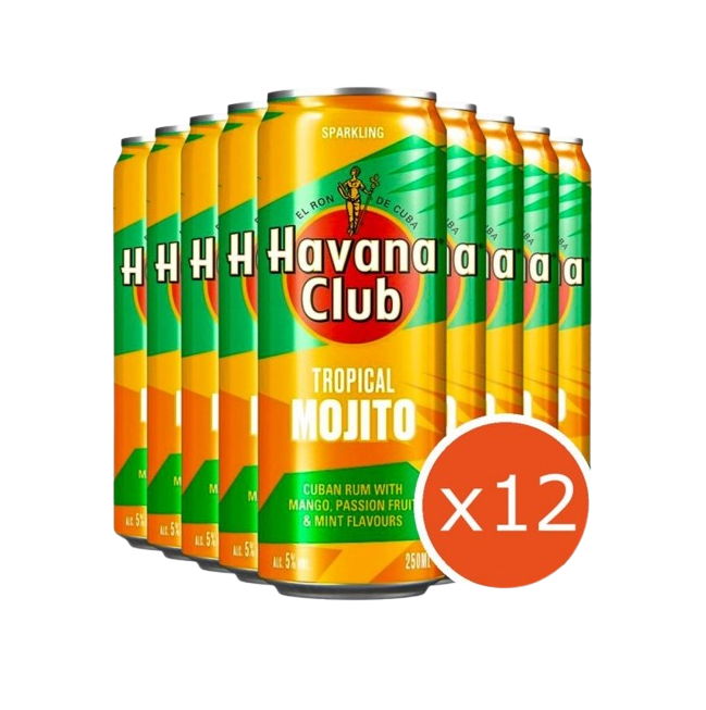 Mojito tropical Havana Club 33clx12u
