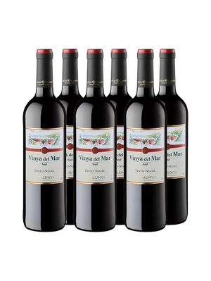 VINYA DEL MAR AZUL ROSADO 75CL 6U