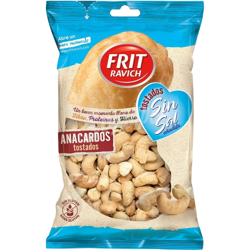 FRIT ANACARDOS W-240 TOSTADOS SIN SAL 1KG