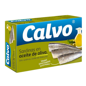 CALVO SARDINAS ACEITE DE OLIVA 120G