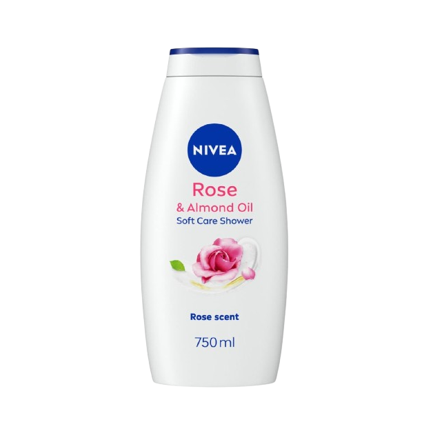 NIVEA ROSE & ALMOND OIL 750ML