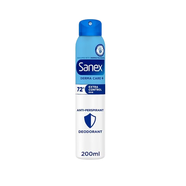 SANEX DERMO+  EXTRA CONTROL 72H 200ML