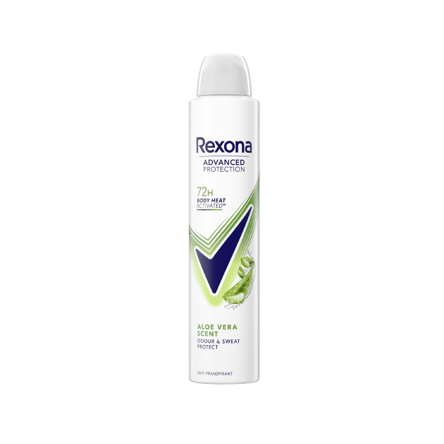 REXONA AROMA ALOE VERA 72H 200ML