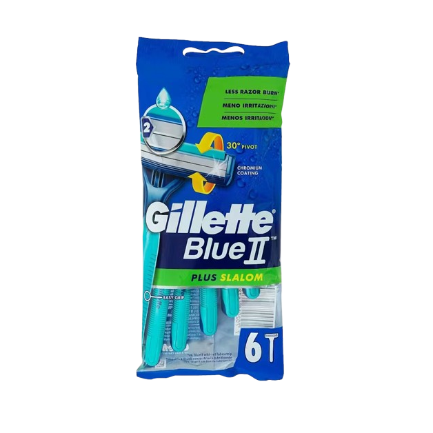 GILLETTE BLUE II PLUS SLALOM 6U