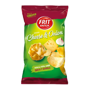 FRIT CHIPS CHEESE Y ONION 125G