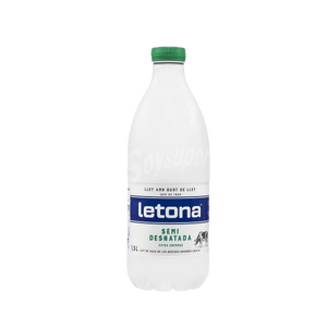 LECHE LETONA SEMI DESNATADA 1.5L