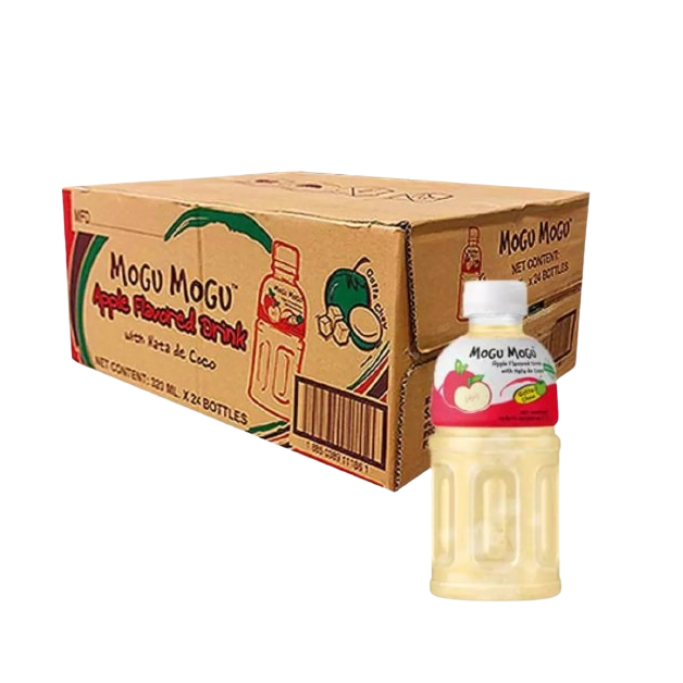 MOGU MOGU APPLE NATA DE COCO 330ML X