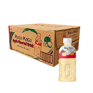 MOGU MOGU APPLE NATA DE COCO 330ML X