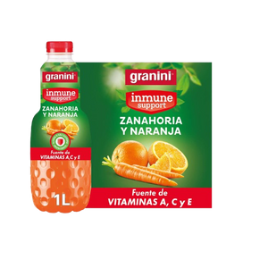 GRANINI ZANAHORIA Y NARANJA 1L X 6U
