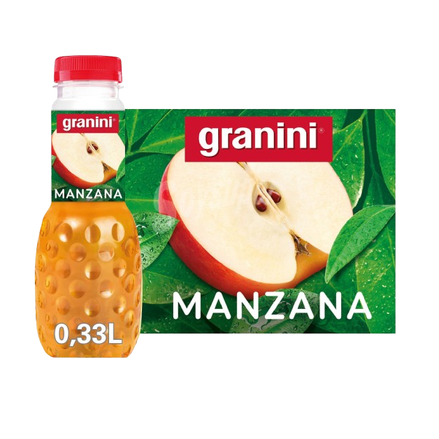 GRANINI MANZANA 33CL X 12U
