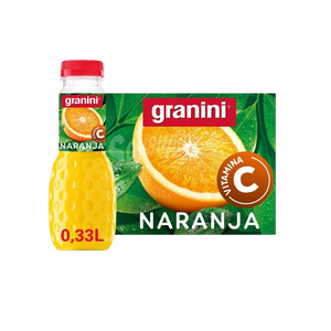 GRANINI  NARANJA 33CL X 12U