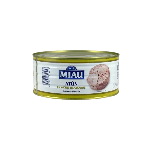1873 MIAU ATUN ACEITE GIRASOL 1000G