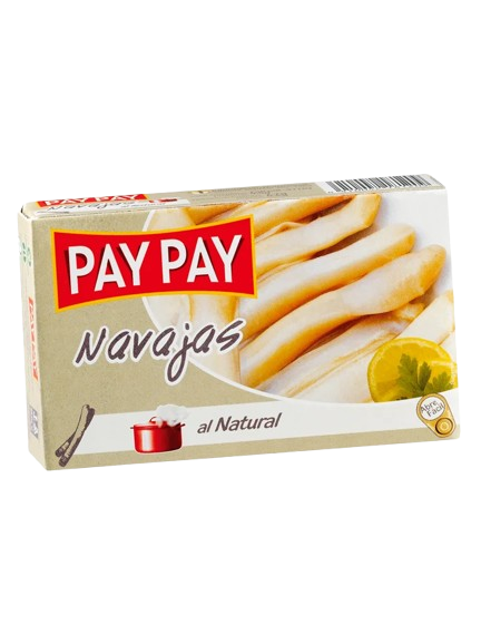 PAY PAY NAVAJAS AL NATURAL 115G