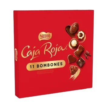 CAJA ROJA 11 BOMBONES 103G